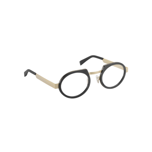 SEEOO BIG METAL GOLD LARGE BLACK MAT