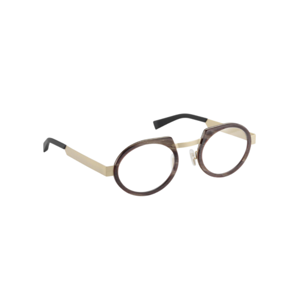 SEEOO BIG METAL GOLD LARGE BORDEAUX MAT