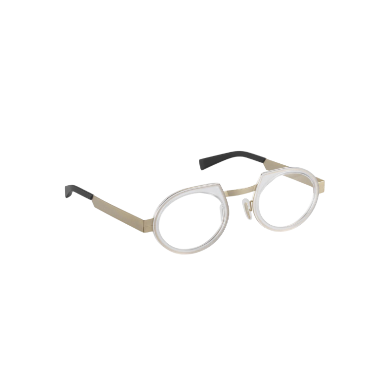 SEEOO BIG METAL GOLD SMALL TRANSPARENT MAT N03