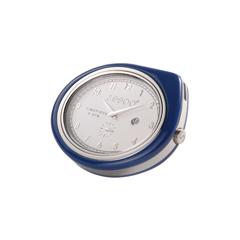 SEEOO POCKET WATCH TIME BLUE